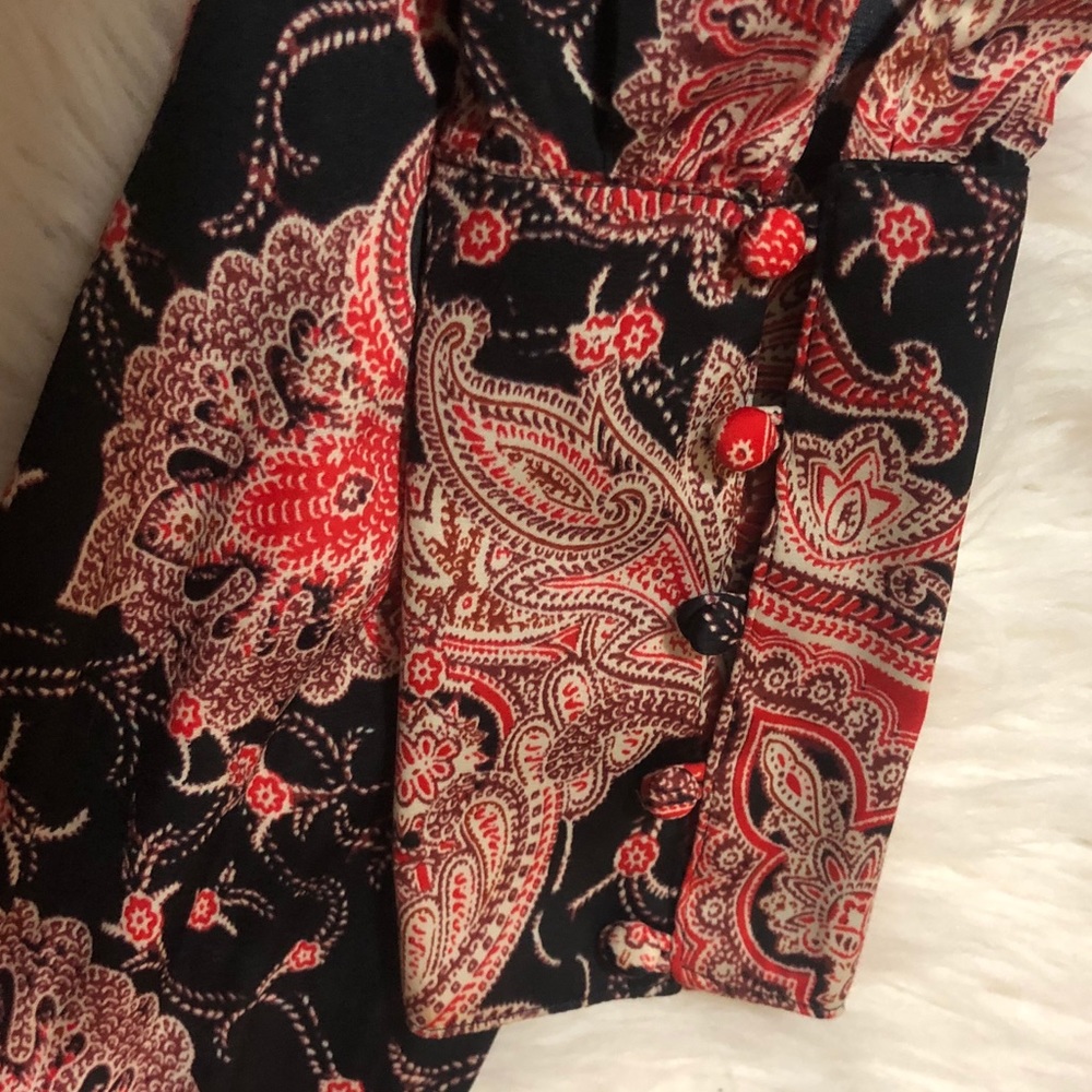 🛑 SOLD Free people paisley blouse - Picture 7 of 8